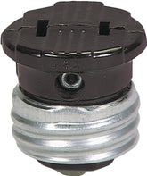 Eaton Wiring Devices 758B-BOX Adapter, 660 W, 1-Outlet, Thermoplastic, Brown